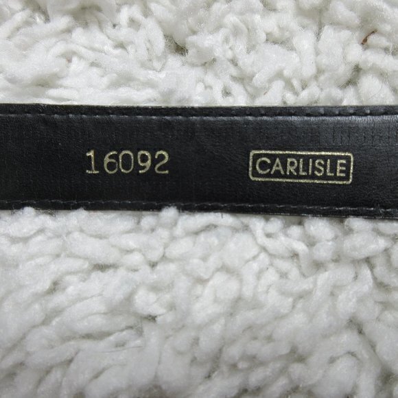 Carlisle genuine snake belt‎ vintage